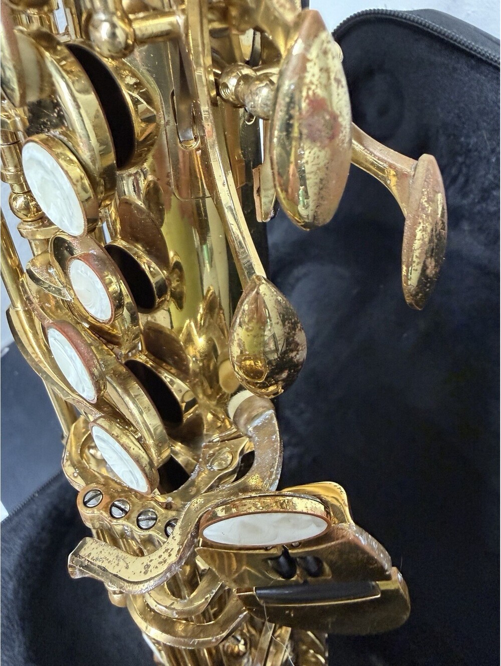 Mendini by Cecilio Alto Saxophone w/ Case, Strap,Chromatic Tuner Metronome - Picture 6 of 15